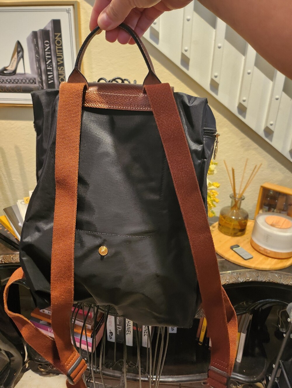 Longchamp Le Pliage Nylon Backpack NWOT - Picture 5 of 7